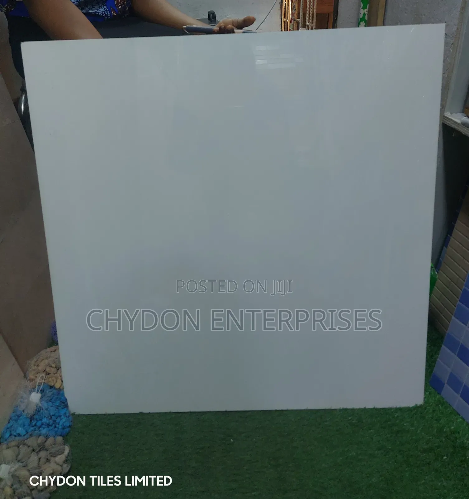 Plain White 60by60 Tiles