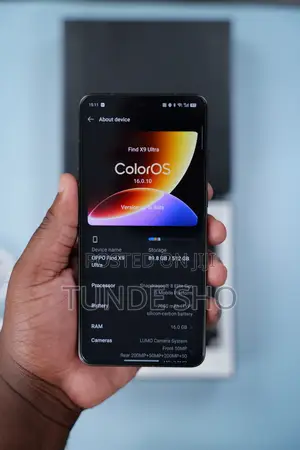 Oppo Find X9 Ultra 512 GB Black