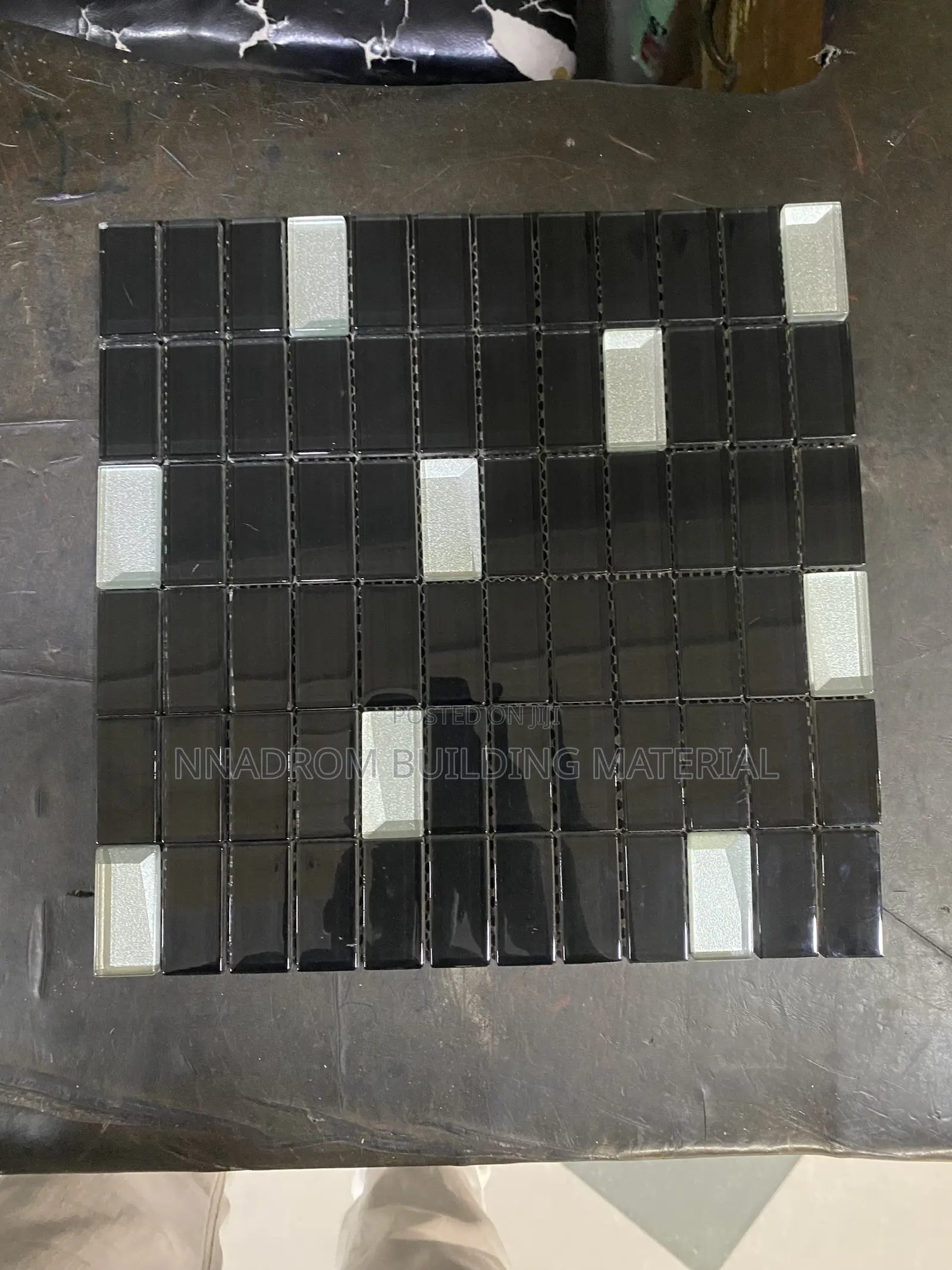 Black Thick Glasses Mosaic