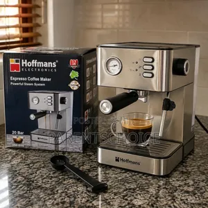 Espresso Coffee Maker/ 20 Bar Hoffman Electric Coffee Maker