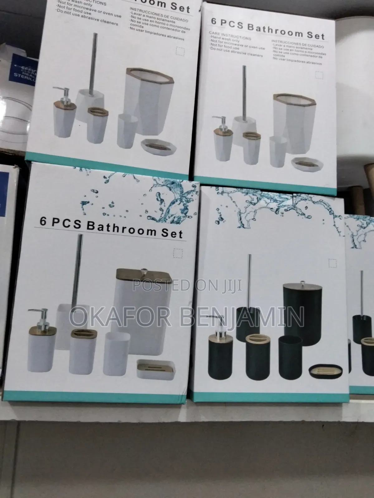 High Quality 6 Pieces Bathroom Set