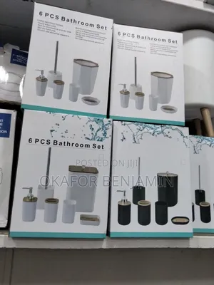 High Quality 6 Pieces Bathroom Set