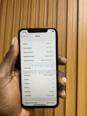 Apple iPhone X 64 GB White