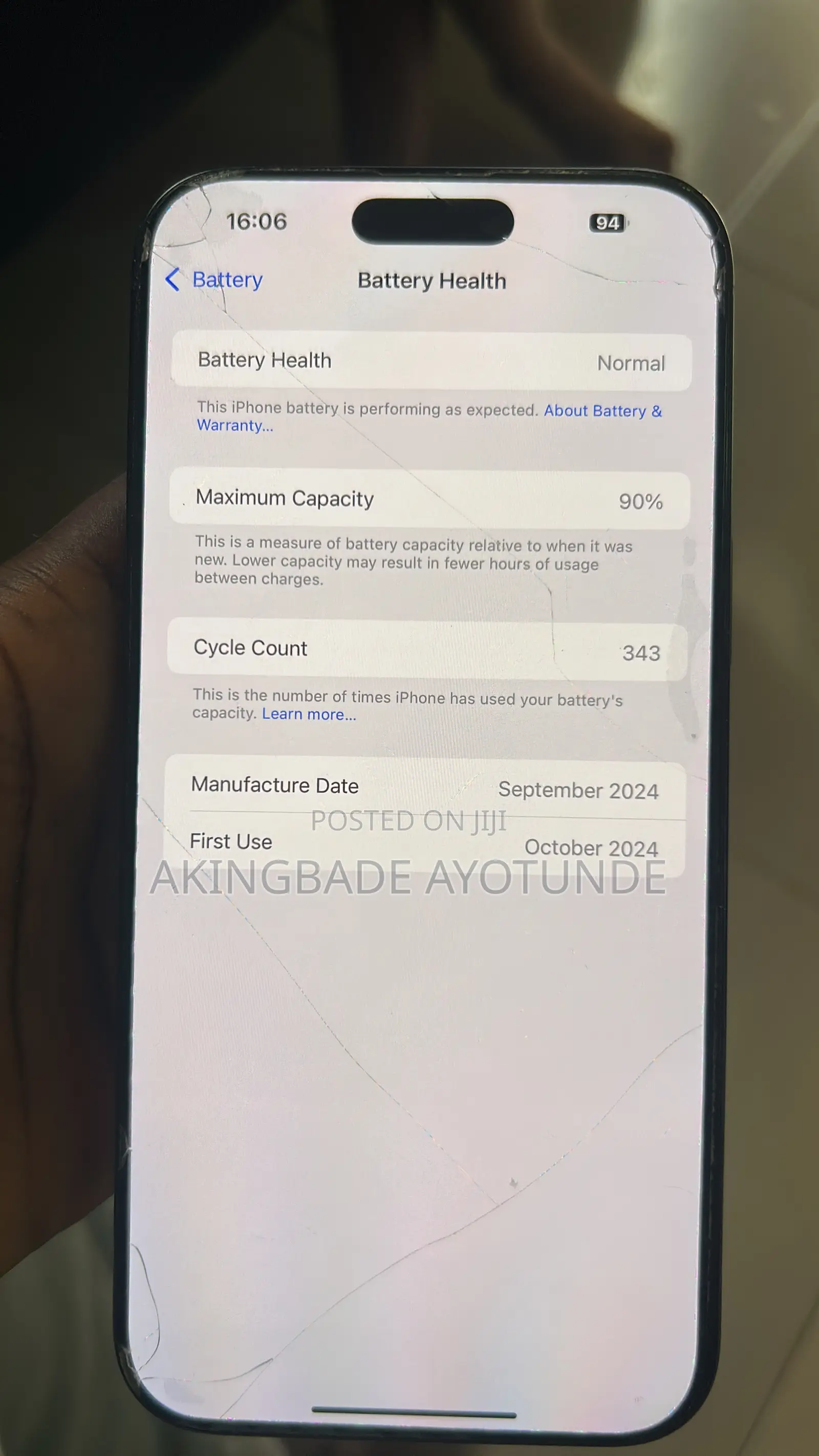 Apple iPhone 16 Pro Max 256 GB Blue