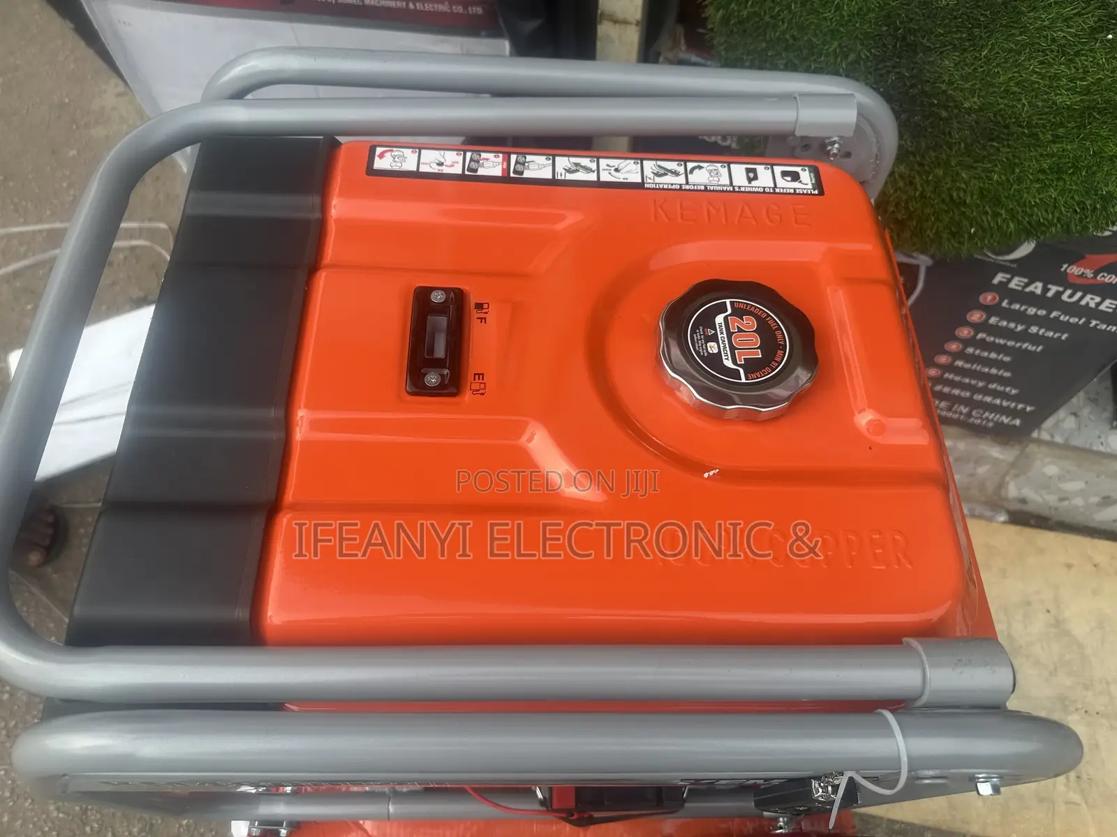 Kemage Gasoline Generator 4.5kva (Remote Control)