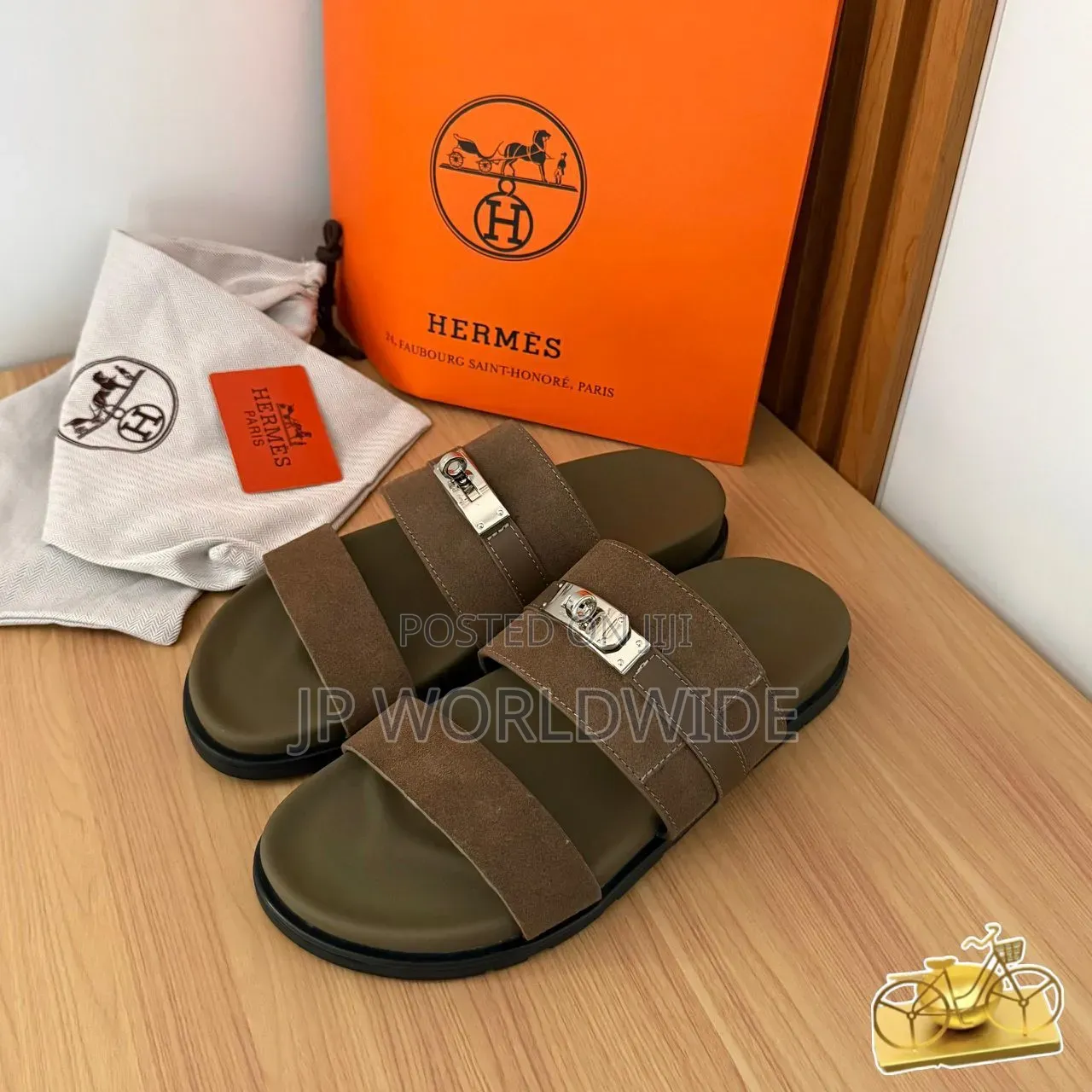 Hermes Jackson Suede
