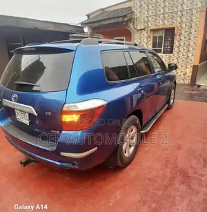 Toyota Highlander 2008 Blue