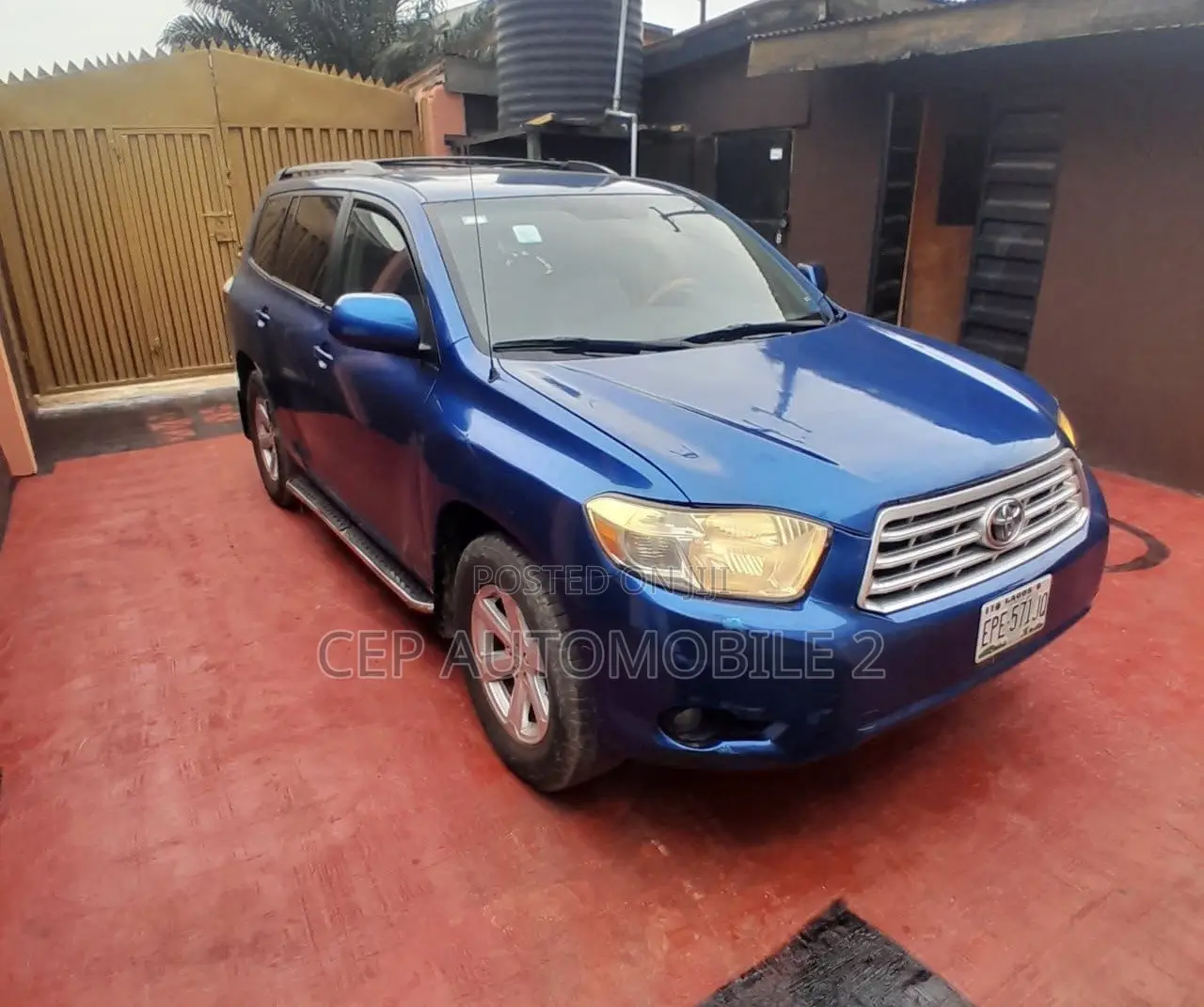 Toyota Highlander 2008 Blue