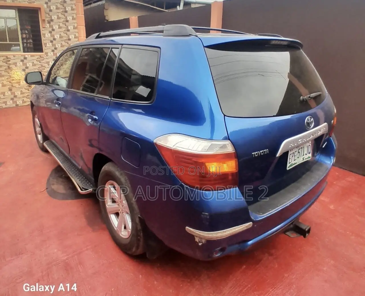 Toyota Highlander 2008 Blue