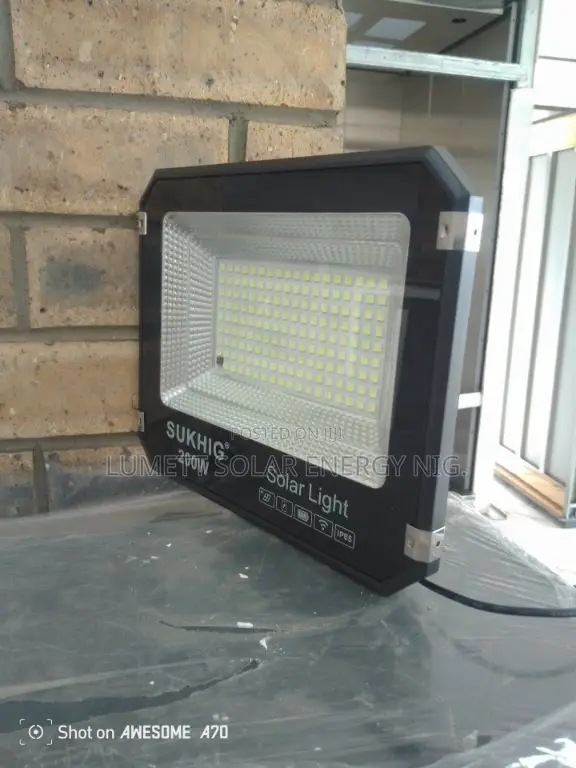 SUKHIG 200W Solar Flood Light for Home