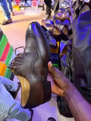 Premium Brown Leather Brogue Corporate Shoe Size 40-45