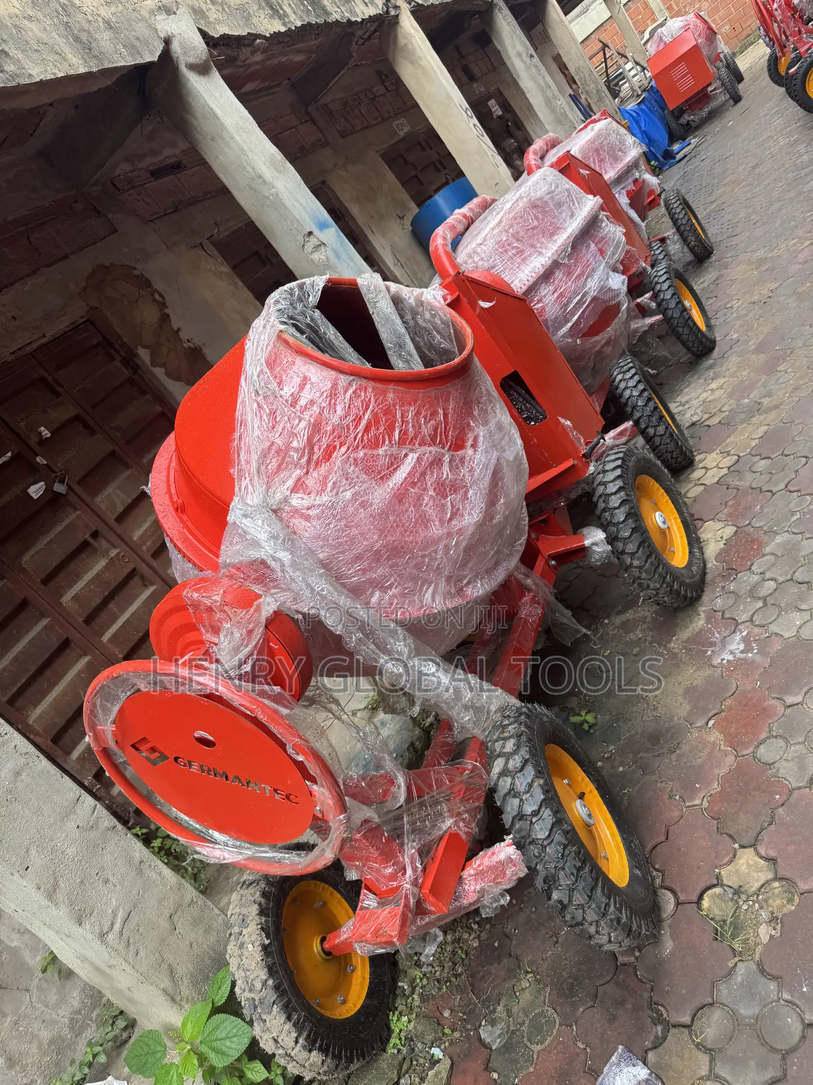 400L Heavy-Duty Concrete Mixer –