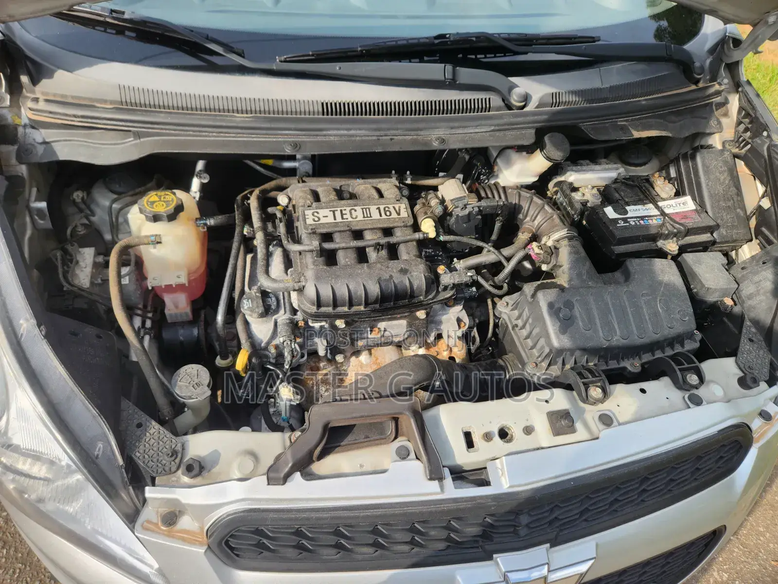 Chevrolet Spark 2014 Silver