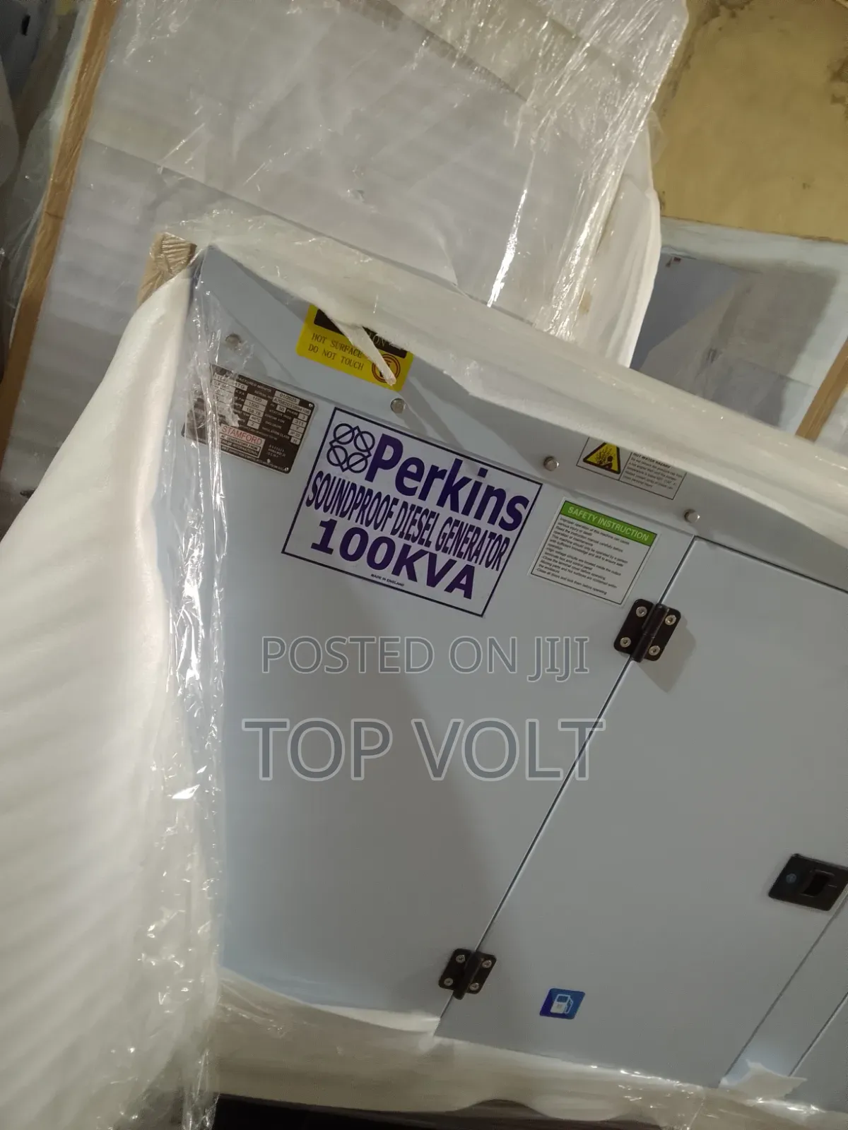 100KVA Quiet Diesel Power Generator