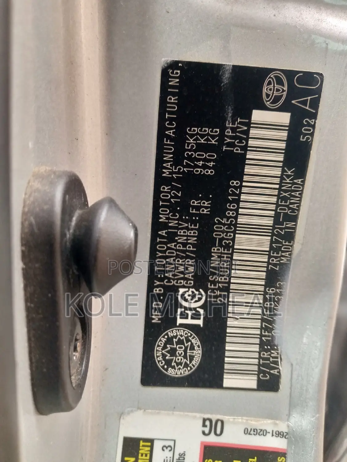 Toyota Corolla 2016 Silver