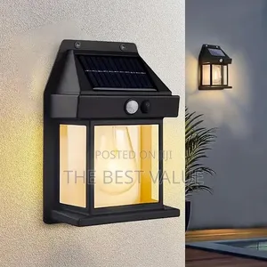 Solar Filament Wall Light – Stylish Outdoor Lighting