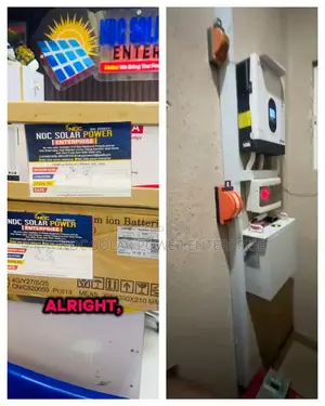 3kva Solar Inverter + 5kwh Lithium Battery — Complete Installation ⚡☀
