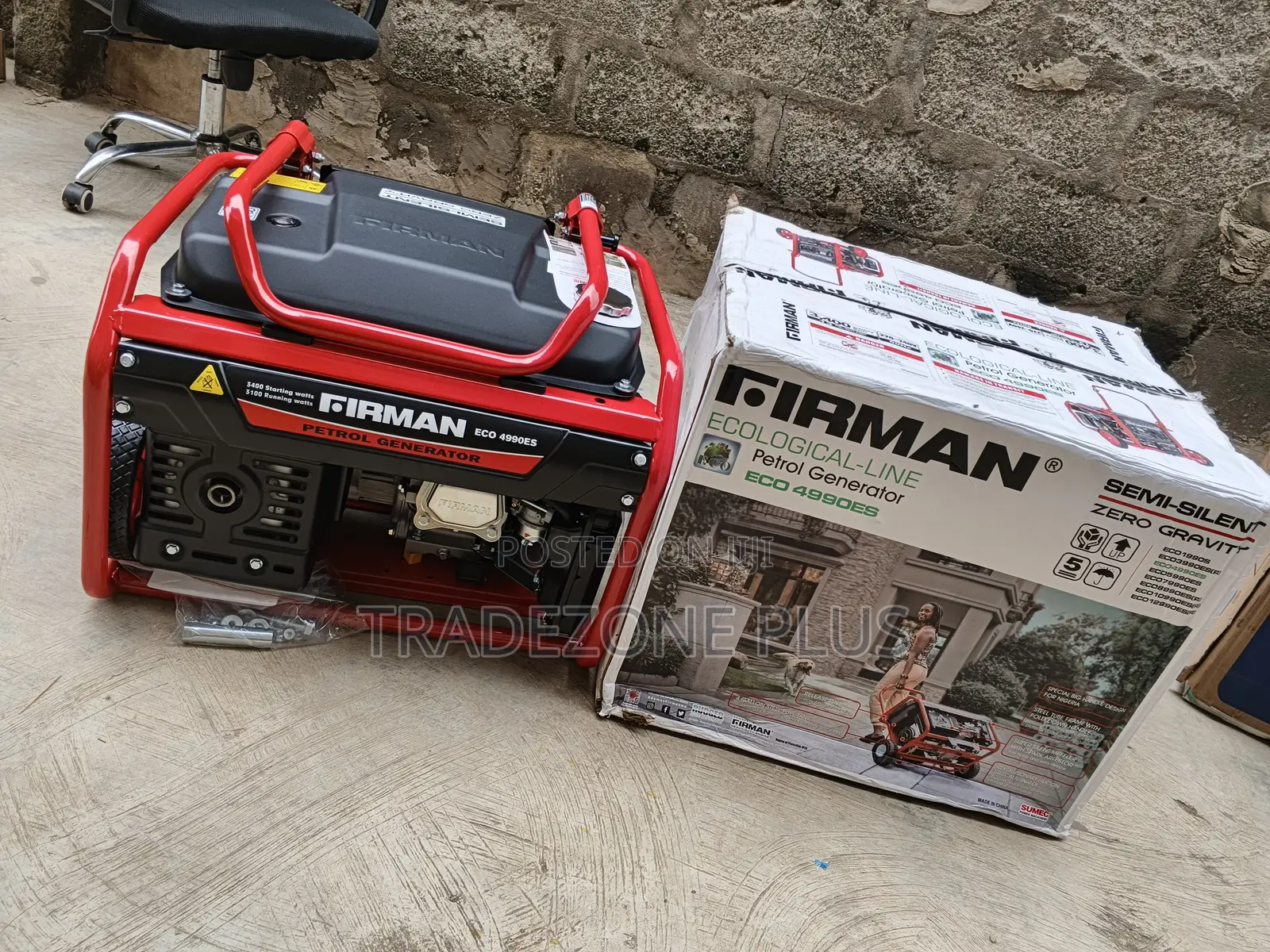 Firman 3.4KVA Petrol Generator – ECO4990ES Model