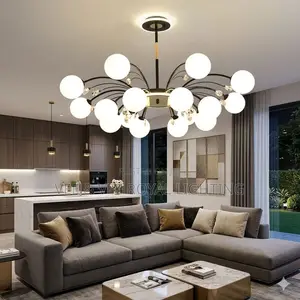 Luxury Modern 12 Light Chandelier - For Living Room, Bedroom, Hotels