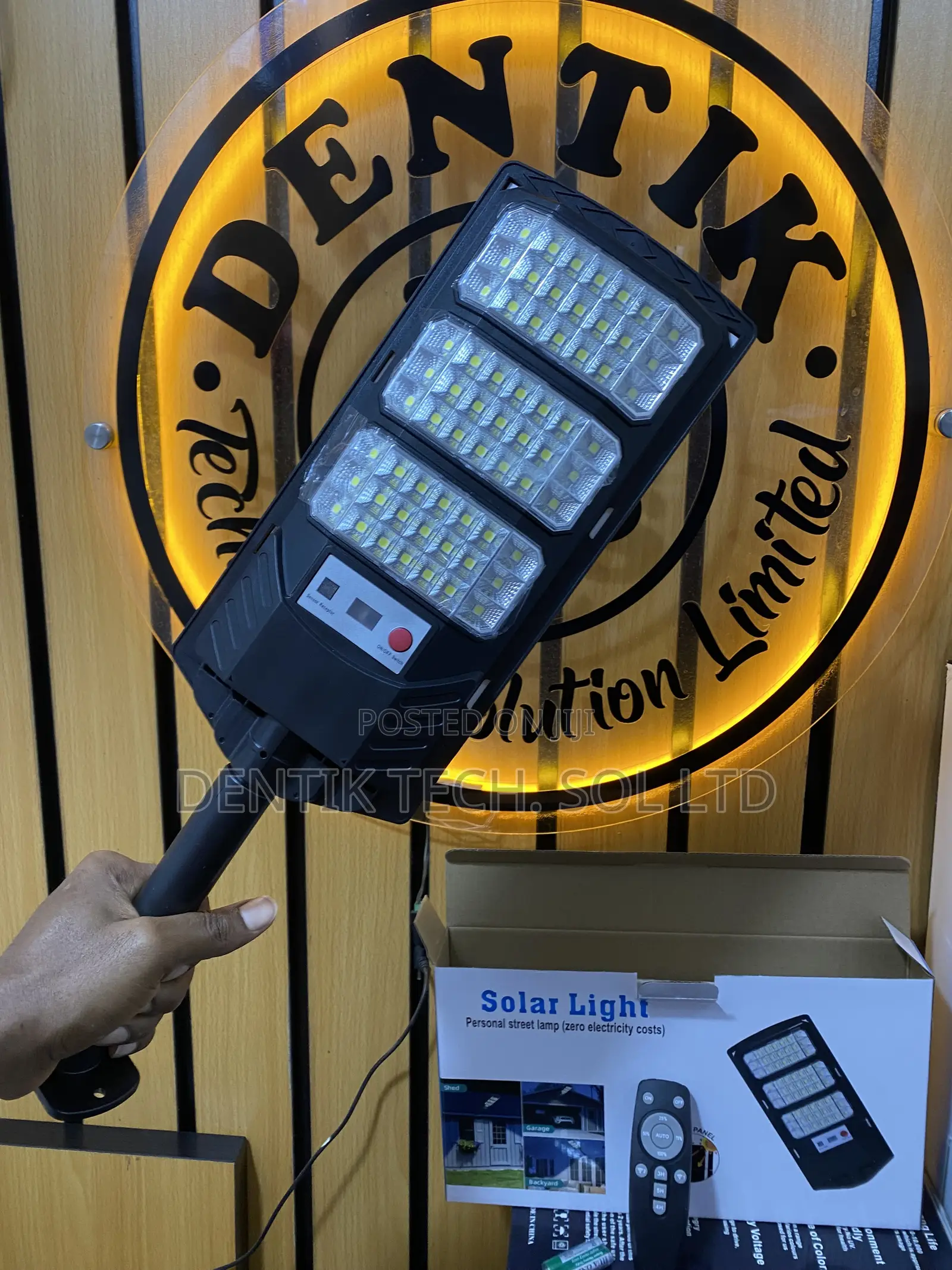 300watts Solar Street Light With Remote Control
