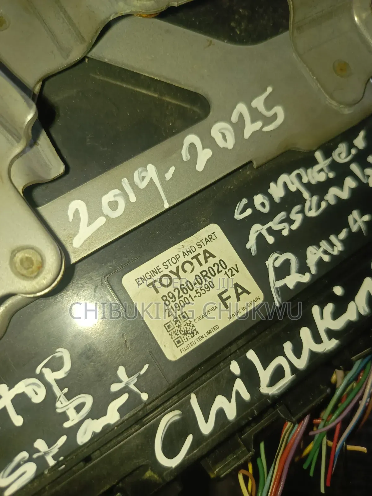 RAV4 2019/2025 Engine Stop Start Computer Assembly Control.