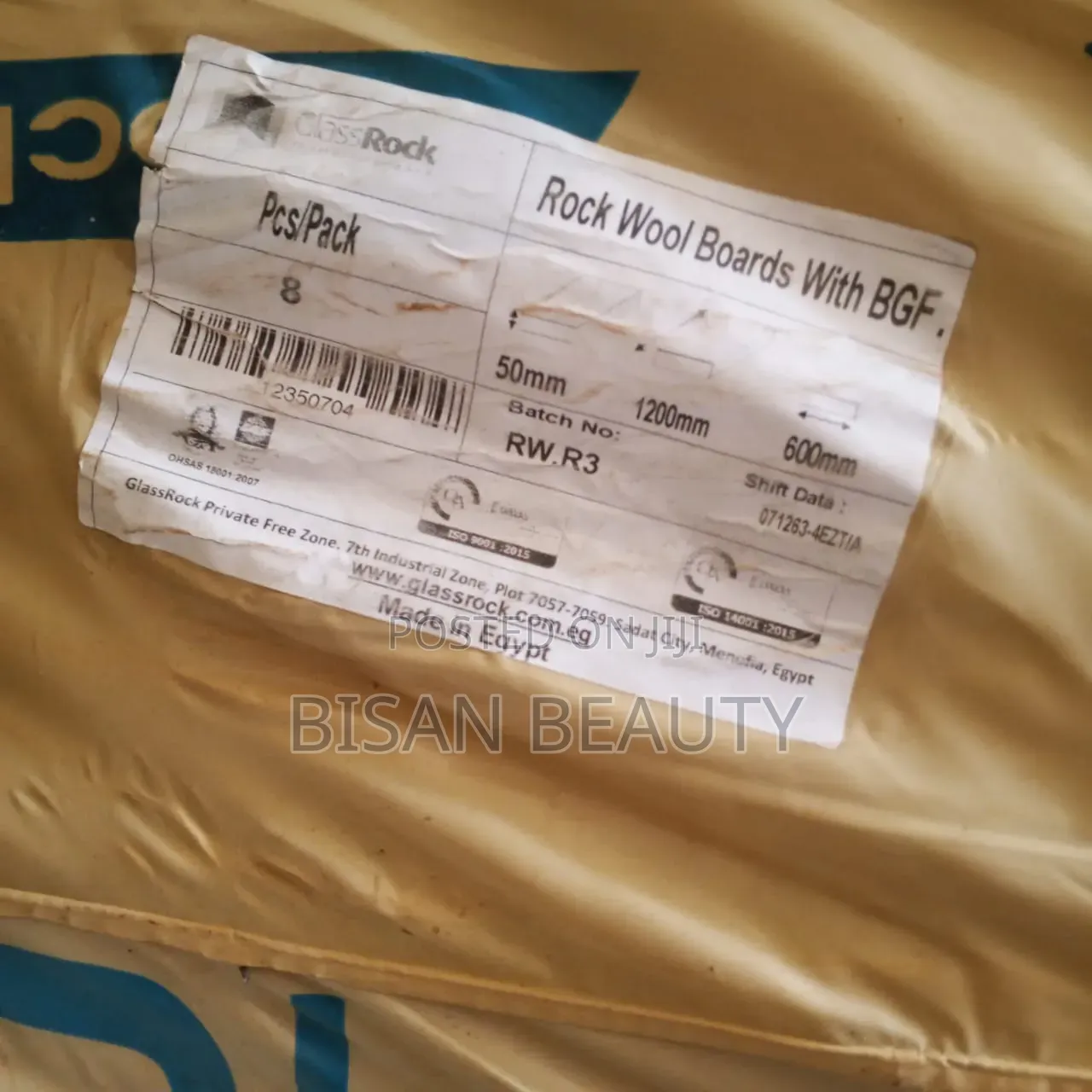 Glass Rock Wool Board