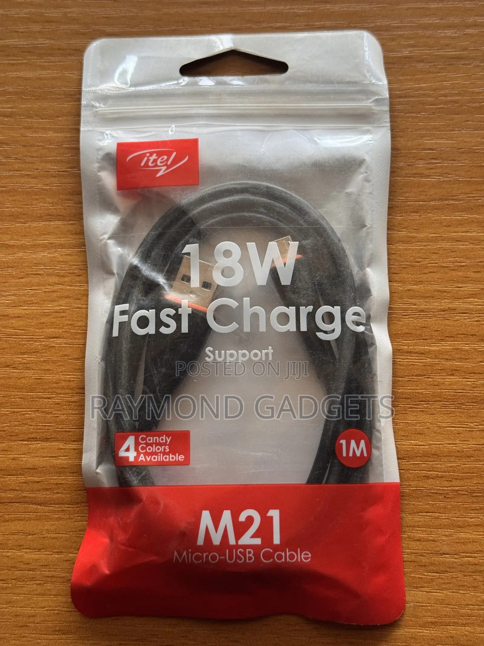 Itel M21 Micro USB Fast Charging Cable 2.1A – 1m