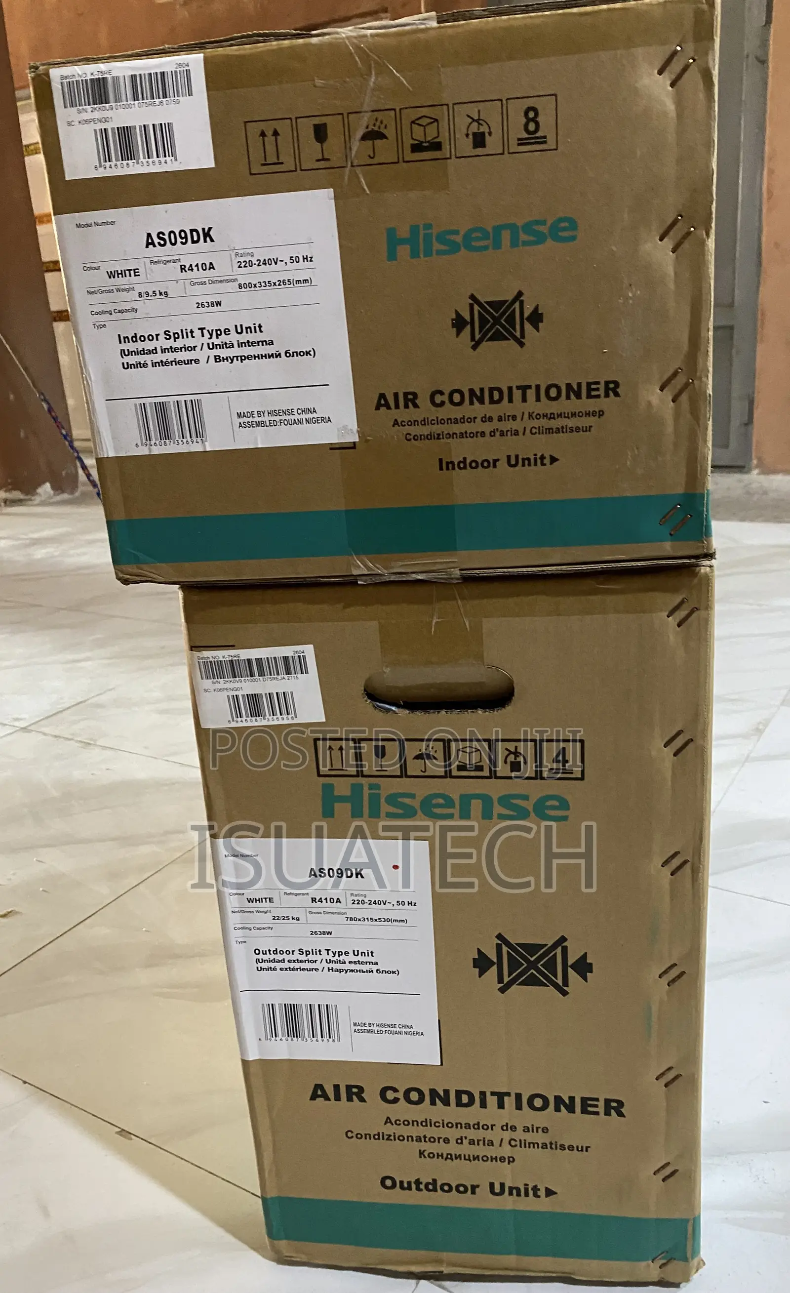 Hisense Inverter AC 1HP