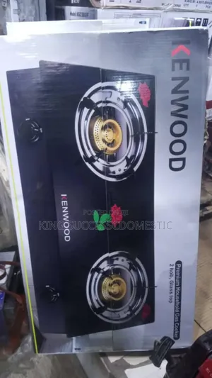 Kenwood Double Burner Glass Top Gas Cooker