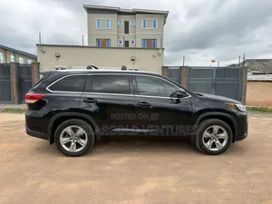 Toyota Highlander XLE V6 4x2 (3.5L 6cyl 6A) 2016 Black