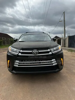 Toyota Highlander XLE V6 4x2 (3.5L 6cyl 6A) 2016 Black
