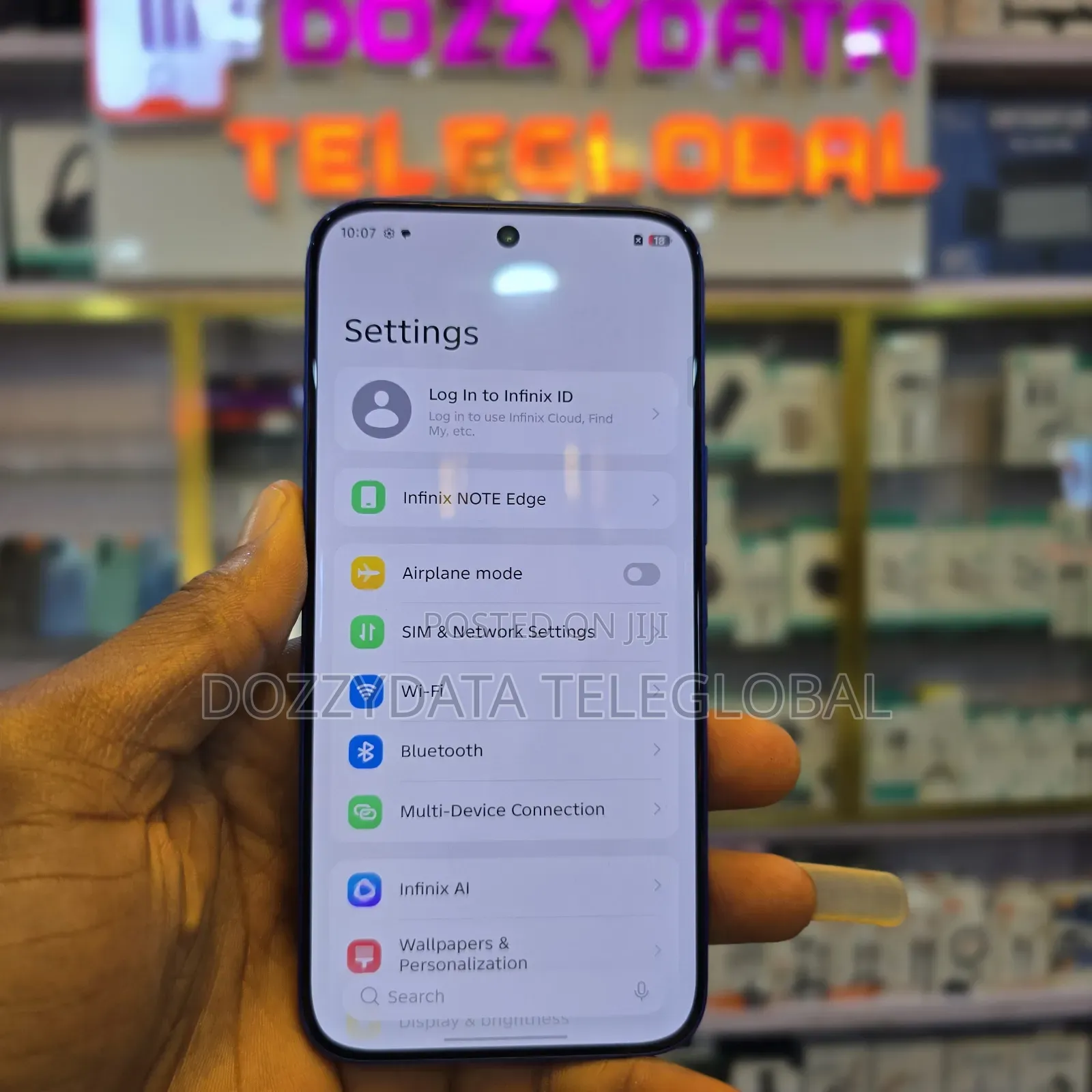Infinix Note Edge 256 GB Blue