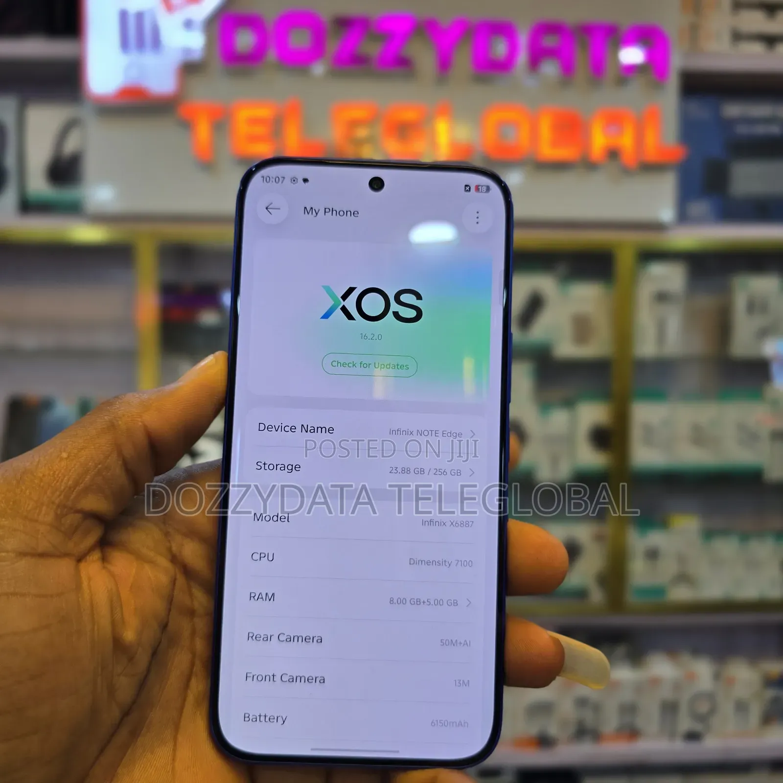 Infinix Note Edge 256 GB Blue