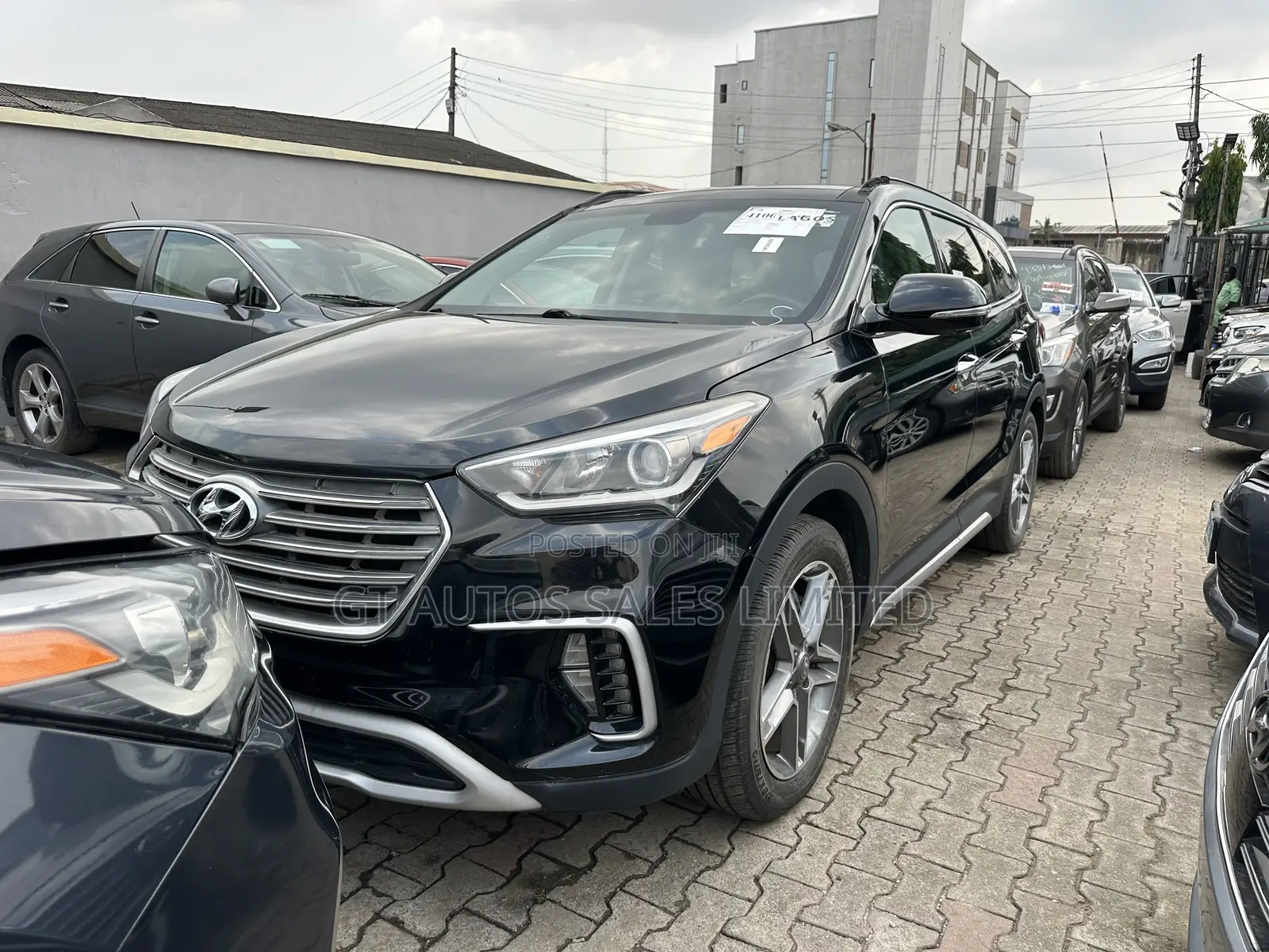 Hyundai Santa Fe Limited AWD 2017 Black