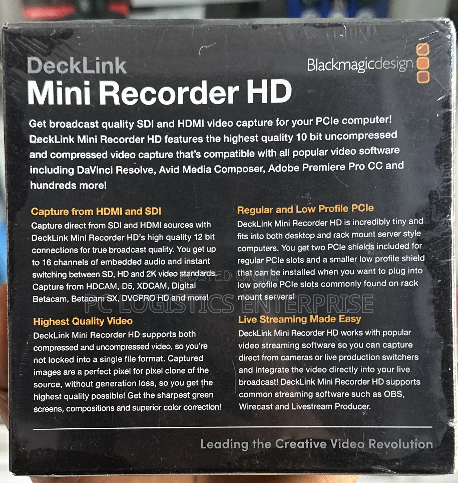 Blackmagic Design DeckLink Mini Recorder HD