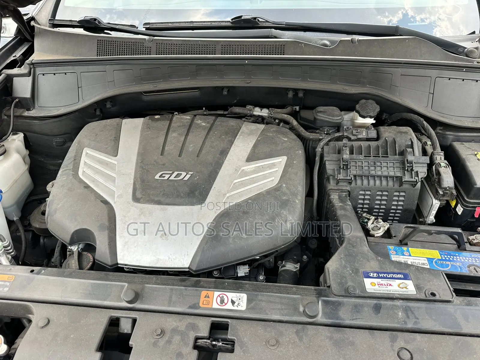 Hyundai Santa Fe Limited AWD 2017 Black