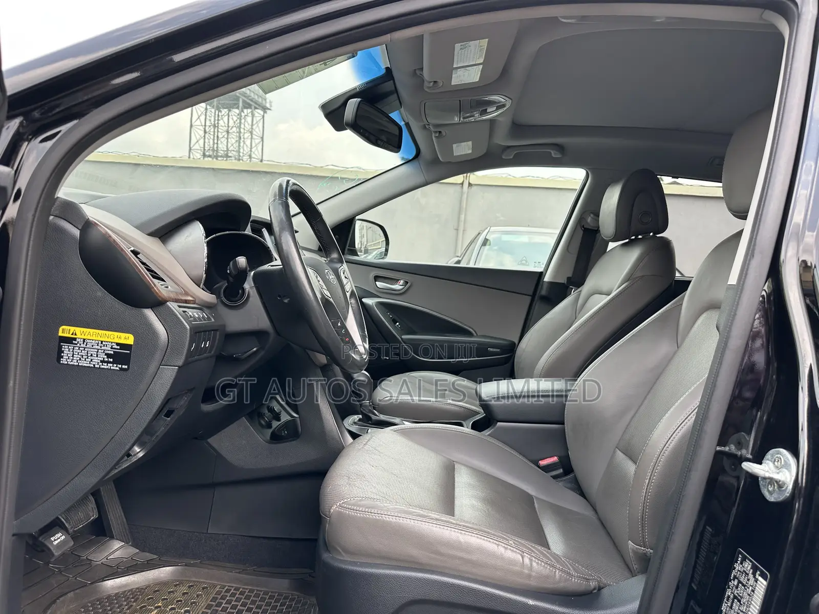 Hyundai Santa Fe Limited AWD 2017 Black