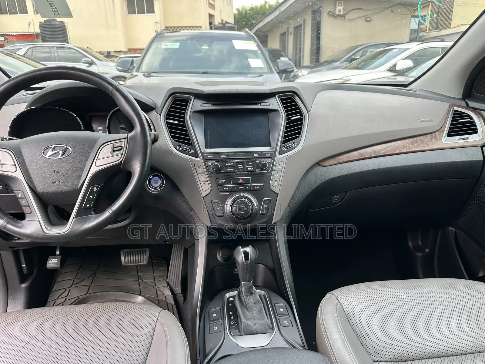 Hyundai Santa Fe Limited AWD 2017 Black
