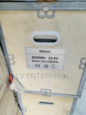 8kwh 24v Lithium Battery Hasic Black