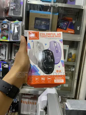 JEQANG JW-D251 Tri-Mode Rechargeable Wireless Mouse