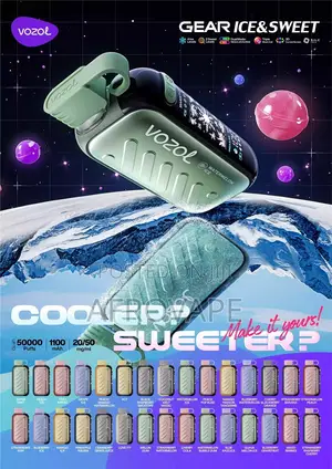 VOZOL Gear Ice Sweet Puffs Disposable Vape – Retail Wholesale