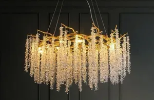 Crystal Rain Chandelier