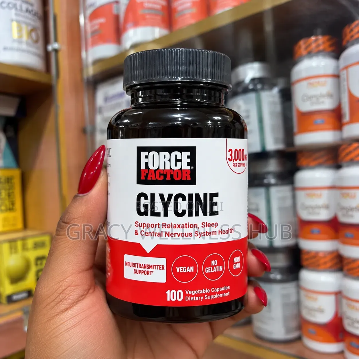 Force Factor Glycine Capsule