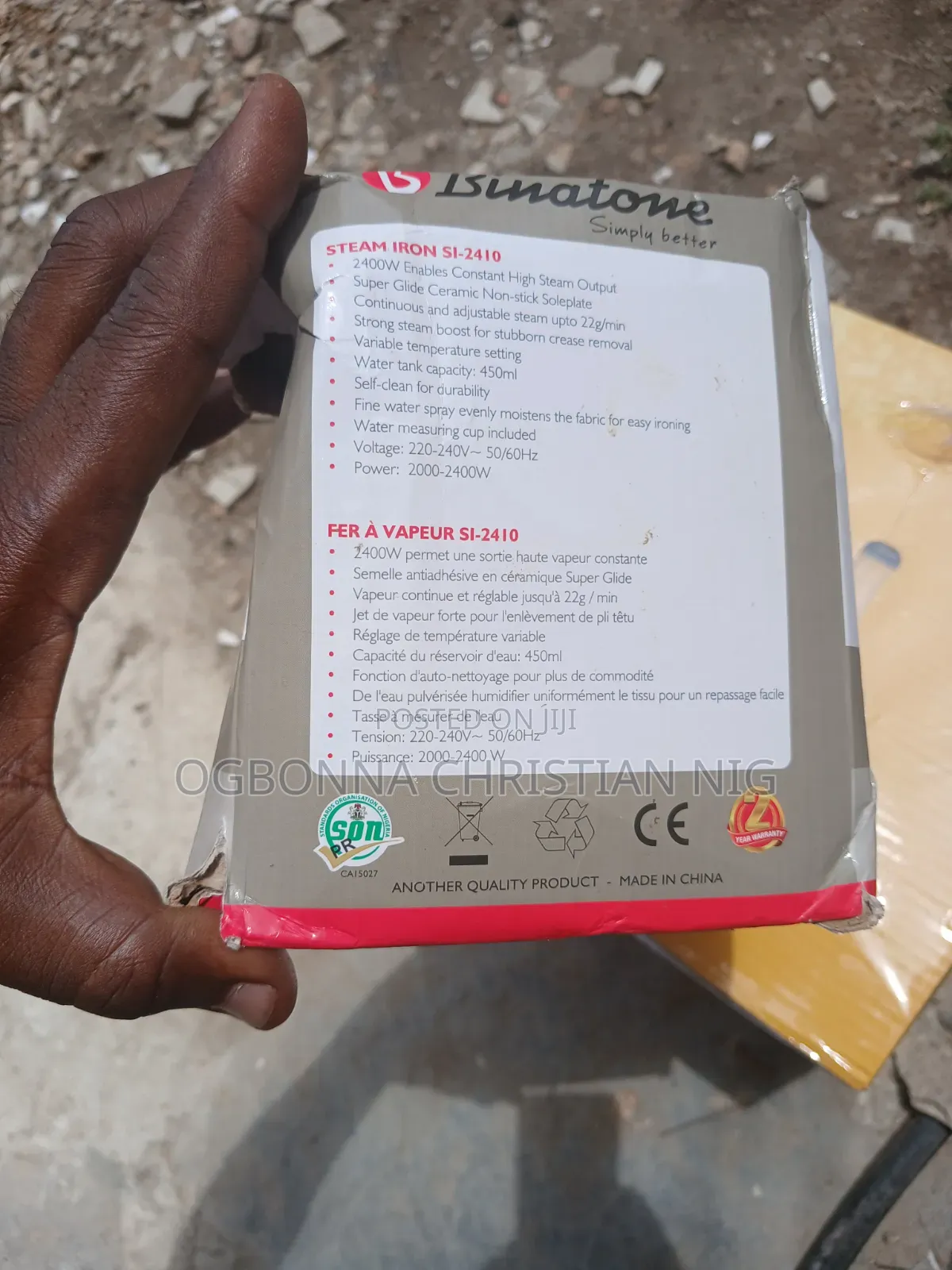 Binatone Steam Iron