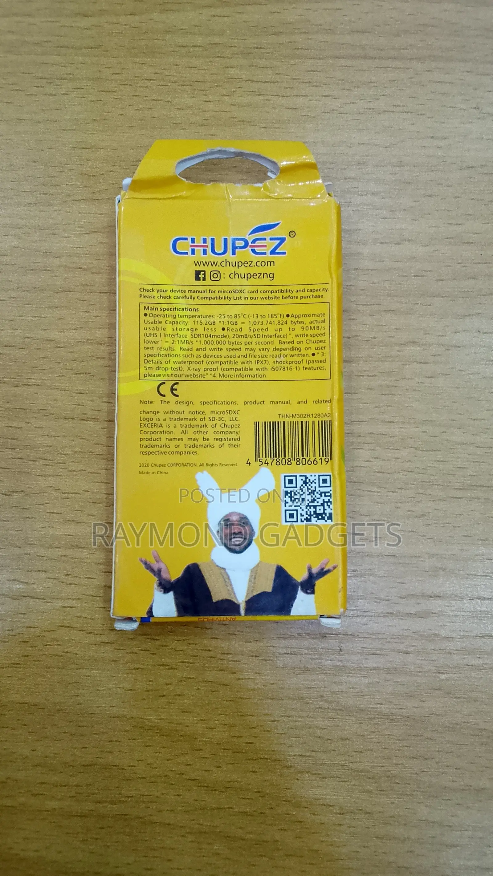 Chupez 16GB Anti-Virus Class 10 MicroSD Memory Card