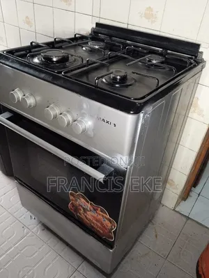MAXI 4 Burner Gas Cooker/Oven