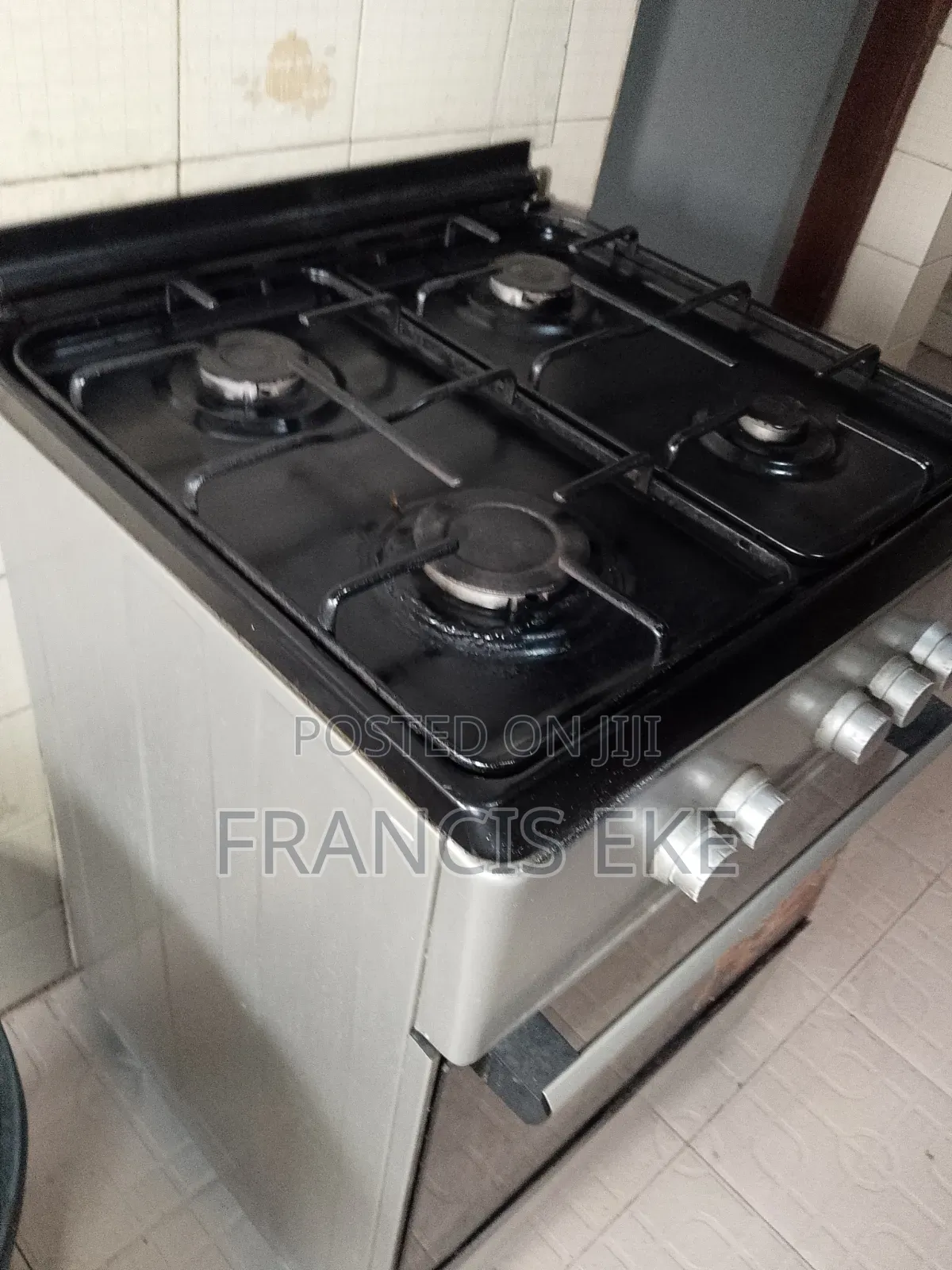 MAXI 4 Burner Gas Cooker/Oven