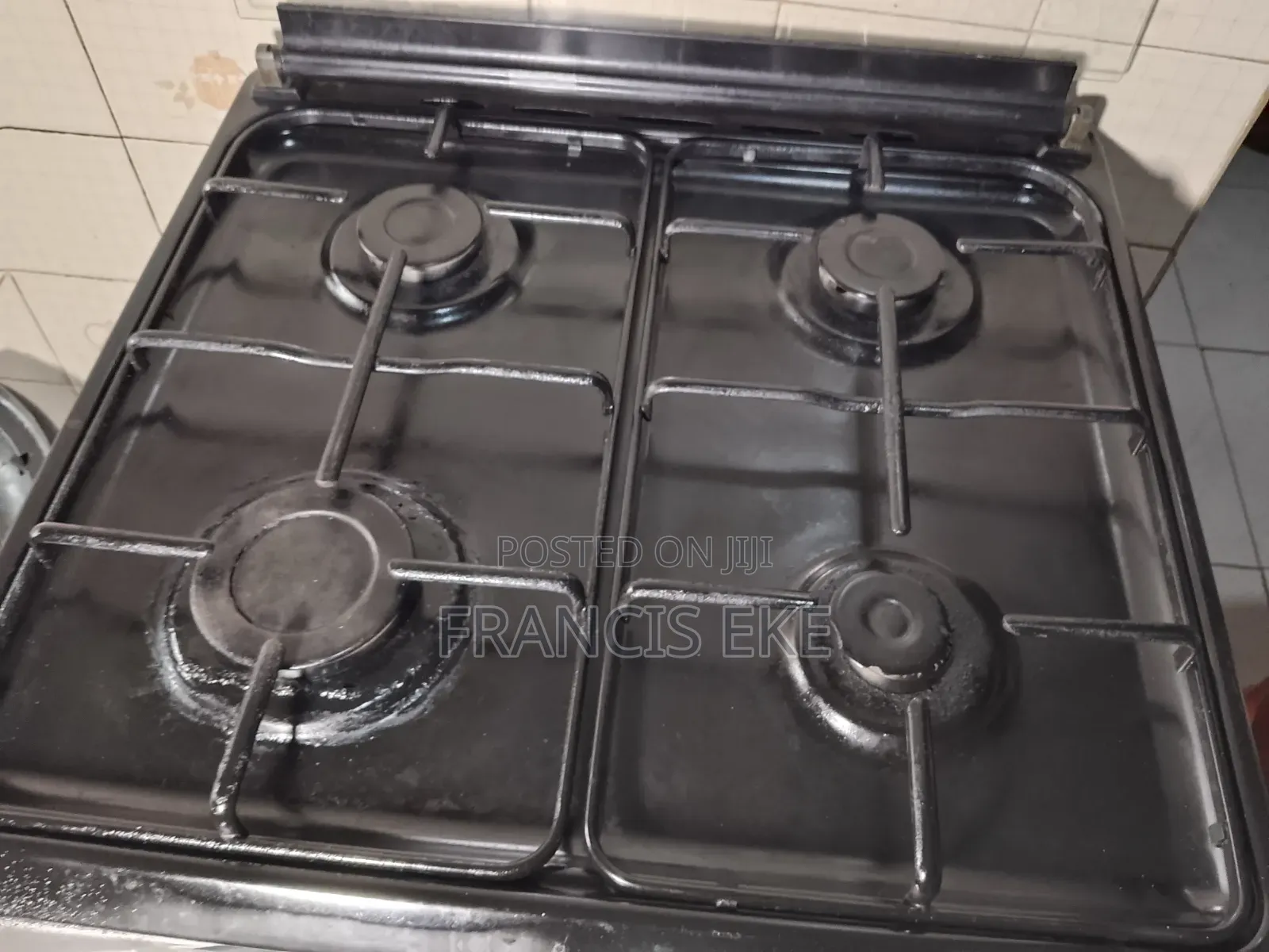 MAXI 4 Burner Gas Cooker/Oven