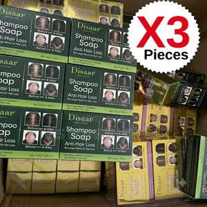 Disaar Hair Care Anti - Hair Loss Shampoo Soap - 3 Pieces