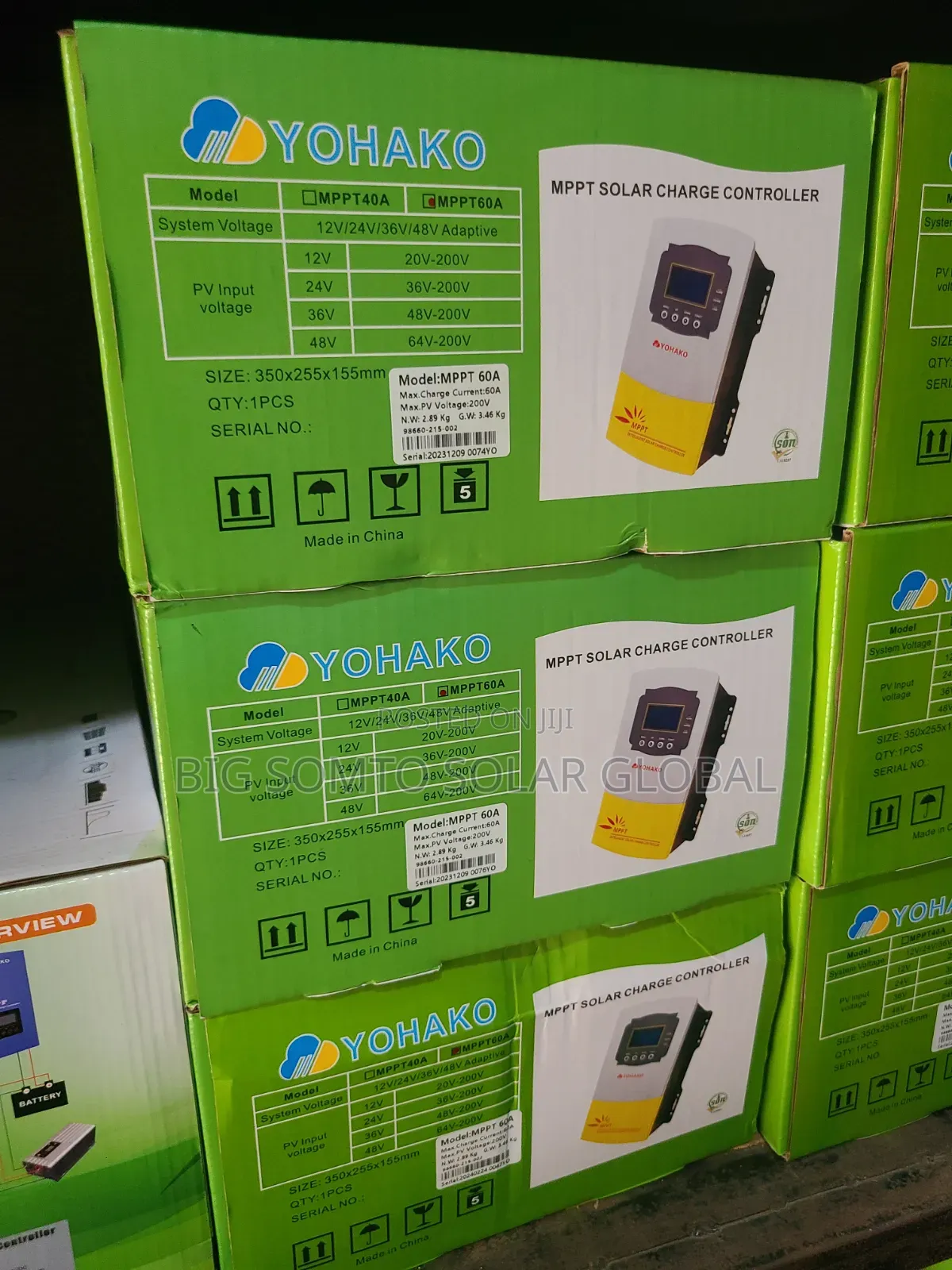60ah/48v Yohako Charge Controller